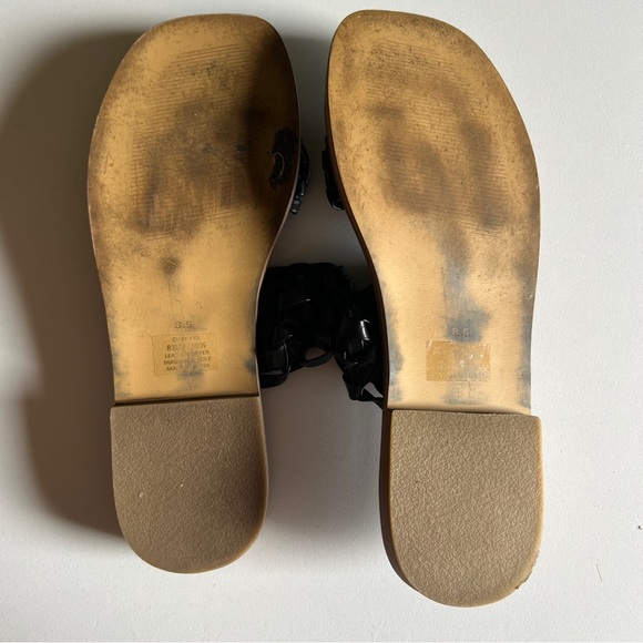 Crown Vintage Oleya Leather Double Braided Strap Sandals - Picture 8 of 10